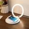 Dimbare LED Nachtlamp met Draadloze Oplader - Opklapbare Tafellamp