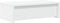 vidaXL - Monitorstandaard - met - lades - 50x27x15 - cm - bewerkt - hout - wit