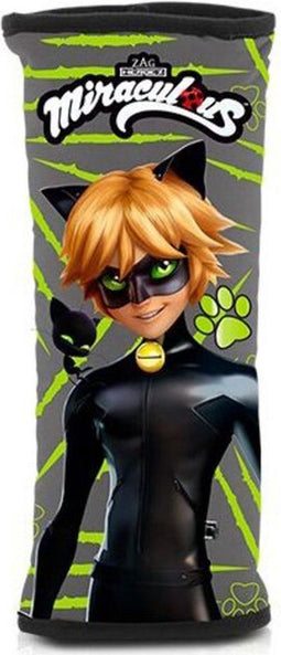 Kussentje voor veiligheidsgordel Lady Bug Cat Noir