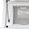 vidaXL Afzuigkap 600 mm gehard glas wit