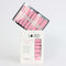 LAUED Nagelstickers - Nail Wraps - 16 Extreem Dunne Nagellak Stickers - Manicure Nail Art Folie - Pink Martini
