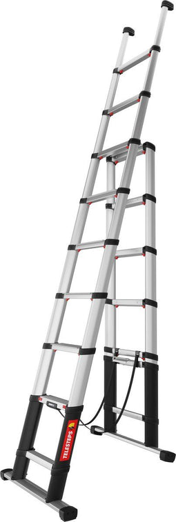 Telesteps Combi Line 3,0m - Telescoopladder - Leunende ladder Vrijstaande ladder - 72430-681