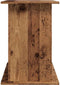 vidaXL - Aquariumstandaard - 101x41x58 - cm - bewerkt - hout - oud - houtkleurig