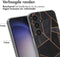 imoshion Hoesje Geschikt voor Samsung Galaxy S24 Hoesje Siliconen - imoshion Design hoesje - Meerkleurig / Black Graphic