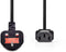 Nedis CEGP11100BK50 - Kabel - 500 cm - Zwart