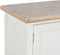 vidaXL - Tv-meubel - 90x30x40 - cm - hout - wit