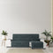 Hoes voor chaise longue met korte armleuning rechts Eysa TURIN Antraciet Antracietgrijs 100 x 110 x 300 cm