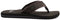 Quiksilver Monkey Abyss - Heren Slippers - EVA tussenzool - Black/Black/Brown - Maat 45