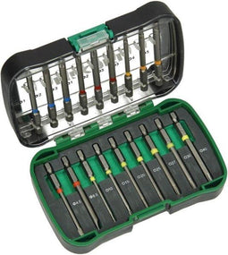 Hikoki Bitset 18-delig, lengte bits 75mm, 1/4"