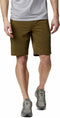 Columbia Tech Trail Short - Outdoorbroek Heren - Omni-Shield™ waterafstotend - New Olive (2020) - Maat 48