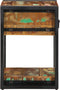vidaXL - Nachtkasten - 2 - stuks - 40x35x50 - cm - Massief - Gerecycled - Hout