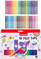 Bruynzeel Viltstiften - Set van 50 kleuren - Uitwasbaar - Geschikt voor kinderen (50 stuks)