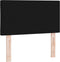 vidaXL - Hoofdbord - Diamant - Blokken - Ontwerp - Zwart - 80 - cm - Velvet