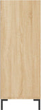 vidaXL - Boekenkast - 69,5x32,5x90 - cm - bewerkt - hout - sonoma - eikenkleurig