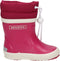 Bergstein Winterboot - Unisex Junior - Hoog natuurrubber - Fuxia - Maat 28
