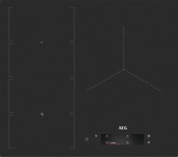 AEG Inductiekookplaat - Model IAE63851IB - Zwart - 58 cm - SenseFry - Hob2Hood - FlexiBridge