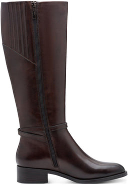 TAMARIS Core Dames Laarzen - Klassieke laarzen - Rits - Mahogany