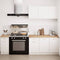 vidaXL - Keuken - werkblad - rechthoekig - 140x63,5x2,7 - cm - massief - eikenhout