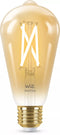WiZ Filament ST64 E27 - Slimme lamp - Instelbaar wit licht - Amber