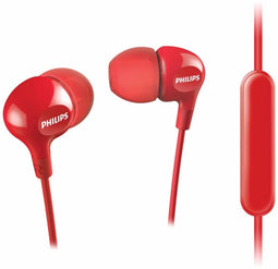 Philips SHE3555RD - In-ear Headset - Bedraad - Microfoon - Rood