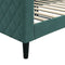 vidaXL - Slaapbank - 90x200 - cm - fluweel - donkergroen