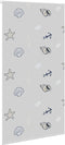 vidaXL - Doucherolgordijn - 140x240 - cm - stofbreedte - 136 - cm