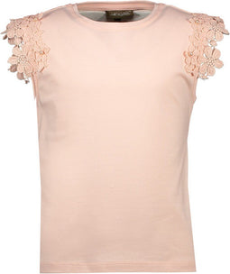 Le Chic T-shirt - Mouwloos - Kant-detail - Maat 110 (2022)