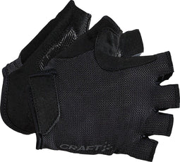 Craft Essence Glove - Fietshandschoenen Korte Vingers - Gel-padding en Ventilerend Mesh - Zwart