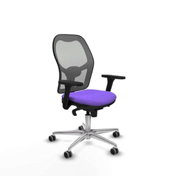 Piqueras y Crespo 3D086G0 - Bureaustoel - Verstelbare hoogte met armleuning - Lila