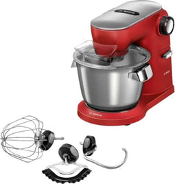 Bosch OptiMUM MUM9A66R00 - Keukenmachine - 1600 W 5,5 L - Rood/RVS