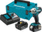 Makita DTD156RTJ - Slagschroevendraaier - 155 Nm - 18V (2 stuks)