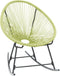 vidaXL - Tuinstoel - Acapulco - poly - rattan - groen