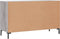 vidaXL - Dressoir - 100x36x60 - cm - bewerkt - hout - grijs - sonoma - eikenkleurig