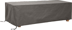 Perel Buitenhoes - Tuintafelhoes - Waterbestendig - Grijs 225 cm x 105 cm x 75 cm