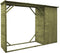vidaXL - Tuinschuur - 253x80x170 - cm - grenenhout