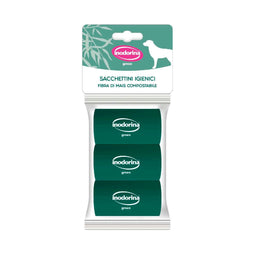 Hygiënezakjes Inodorina Green Poop Groen (3 Stuks)