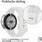 imoshion Siliconen bandje - Geschikt voor Google Pixel Watch / Watch 2 / Watch 3 (41 mm) - Maat S - Wit