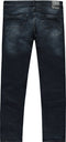 Cars Jeans Heren BLAST Slim Fit - Zacht elastisch denim - Blauwe zwarte kleur - Maat 36/34