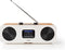 Nedis RDIN2500WT - Internetradio - FM DAB+ Bluetooth - Wit
