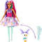 Barbie A Touch of Magic pop - 32 cm - Paars/Roze - Barbie pop