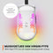 SteelSeries Aerox 3 (2022) - Bedrade Gaming Muis - 59 g - Wit