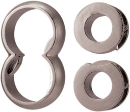 Huzzle Breinbreker Cast Infinity 11,8 Cm Staal Zilver
