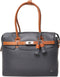 Berba Dames Leren Schoudertas Handtas Chamonix 125-322 Navy