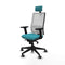 Bureaustoel Piqueras y Crespo 2D066G2 Turkoois