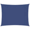 Schaduwdoek rechthoekig 3x6 m oxford stof blauw