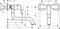Hansgrohe Focus M41 - Ééngreeps keukenmengkraan wandmontage - Draaibare uitloop - Chroom - hartafstand 150 mm ± 12 mm