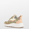POSH by Poelman CHARLIE - Dames sneakers - Chunky zool 4 cm - Beige (38)