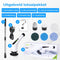 Nuvance Elektrische Schoonmaakborstel - Incl. 7 Opzetstukken - Ergonomisch Ontwerp - Wit