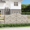 vidaXL - Schanskorven - 3 - st - gewelfd - 300x30x140/160 - cm - ijzer