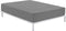 Verstelbaar onderlaken Alexandra House Living Titanium 90 x 190/200 cm